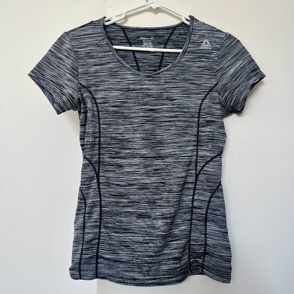 Black Grey Athletic Shirt